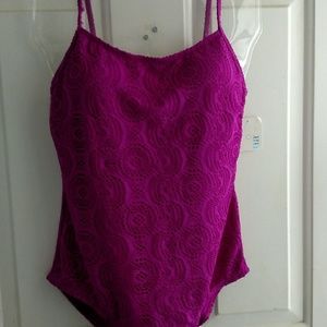 Catalina purple swimsuit